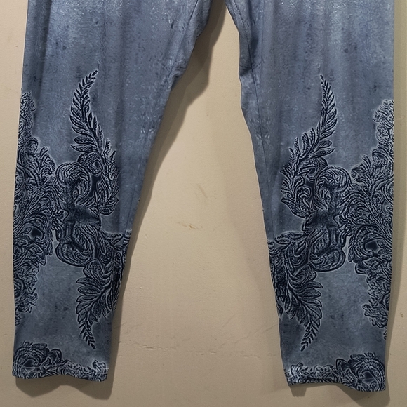 Women's 3XL Blue Sleepwear Pajama Pants - Picture 4 of 8